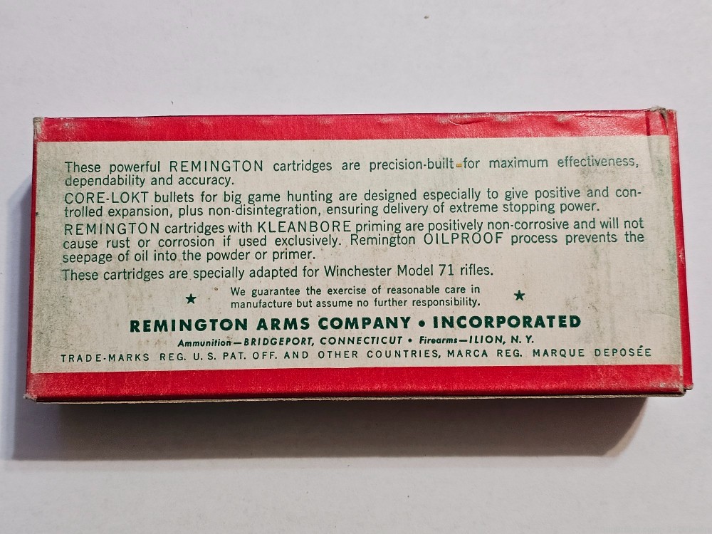 Vintage Remington Kleanbore 348 Winchester Express-img-2