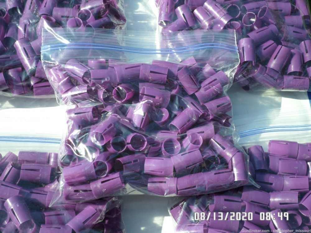 Knight MMP .54 caliber purple sabots for muzzleloaders .54/.50 100 pieces-img-0