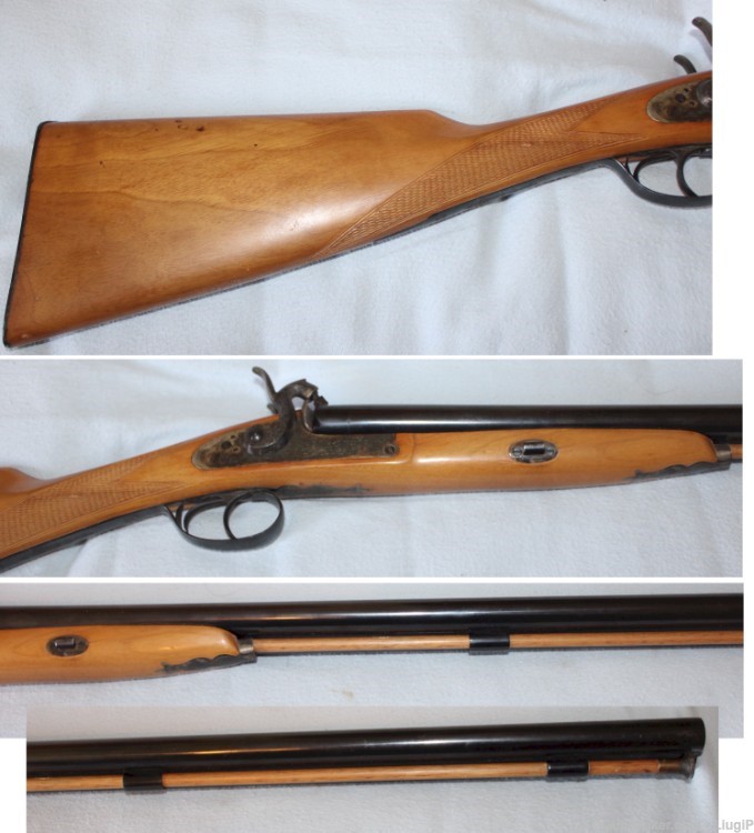 Pedersoli 12 Gauge Muzzleloading Shotgun in good condition-img-1