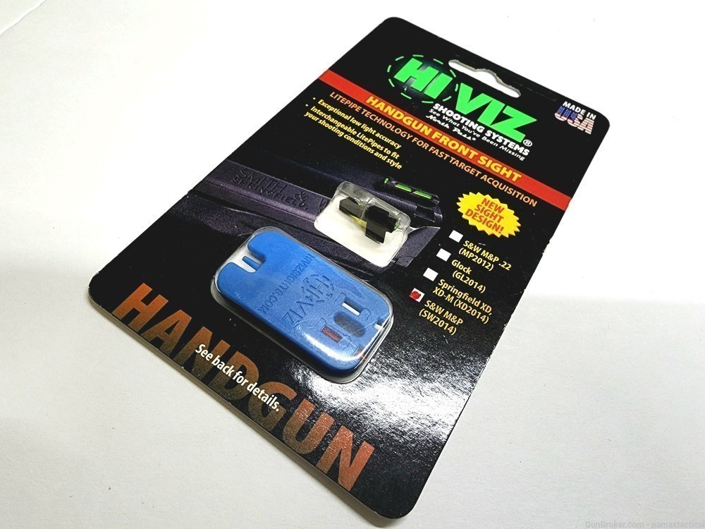 HI VIZ Green Sights M&P Smith and Wesson NIB-img-0