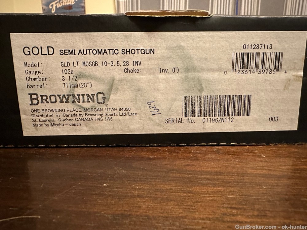 Browning Gold 10ga 28" 3-1/2"-img-8