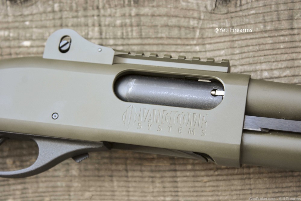 Vang Comp Remington 870 Police Magnum 12 SBS 14" NFA 999M14 Olive Drab OD-img-6