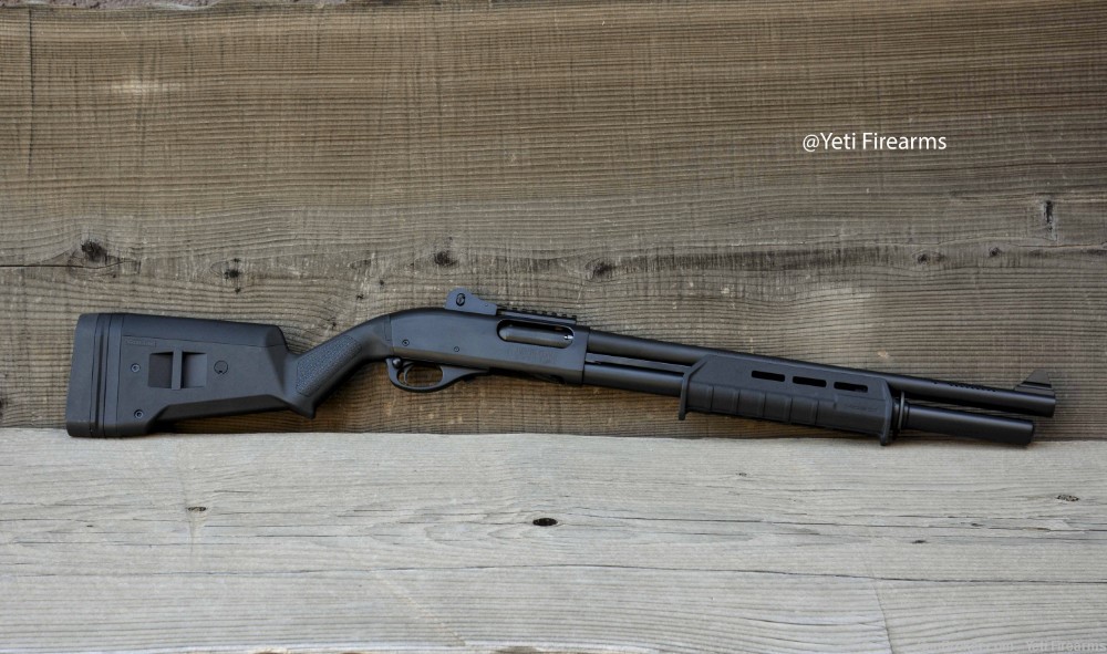 Vang Comp Remington 870 Police Magnum 12 Gauge 999M18 Tritium Sight VC-img-5