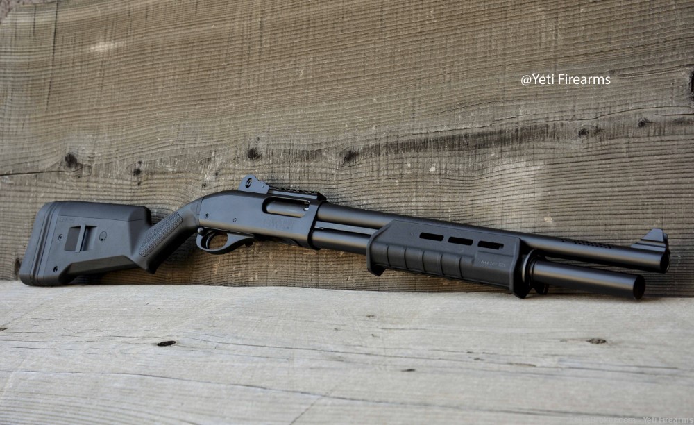 Vang Comp Remington 870 Police Magnum 12 Gauge 999M18 Tritium Sight VC-img-3