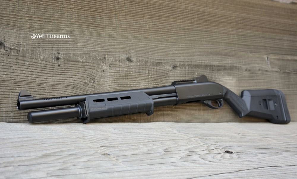 Vang Comp Remington 870 Police Magnum 12 Gauge 999M18 Tritium Sight VC-img-2