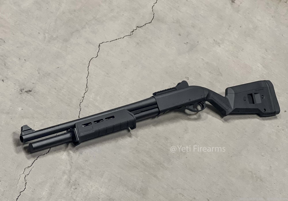 Vang Comp Remington 870 Police Magnum 12 Gauge 999M18 Tritium Sight VC-img-0