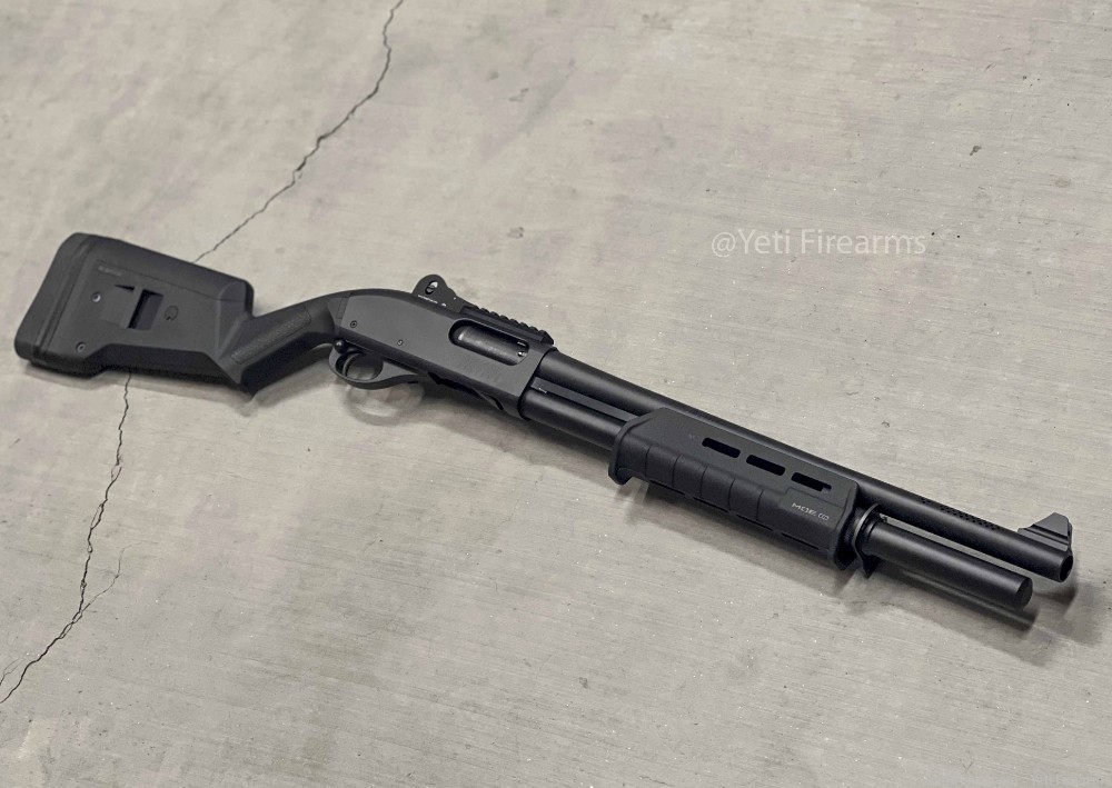 Vang Comp Remington 870 Police Magnum 12 Gauge 999M18 Tritium Sight VC-img-1