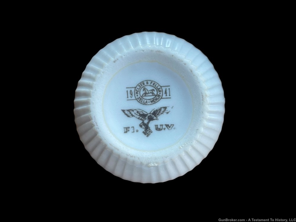 WWII GERMAN LUFTWAFFE- CREAM DISH- EXCELLENT CONDITION- WW2 GI BRING BACK-img-0