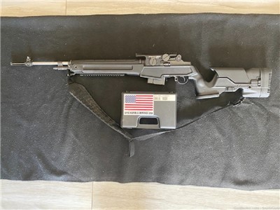 Springfield M1A Loaded 308 Win 22" Stainless, 100 Rounds Fired & 10+1 Mag