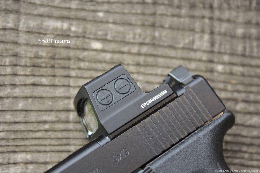 Glock 19 Gen 5 MOS 9mm W/ Holosun EPS & Tall Night Sights No CC Fee G19 G5 -img-9