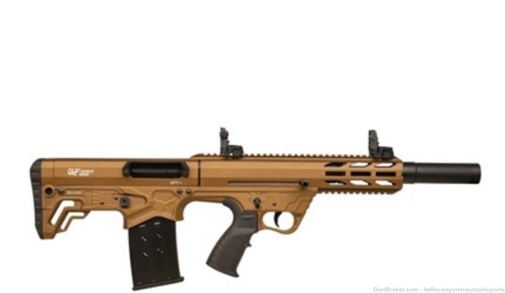 New GForce Arms AR Style Semi Automatic 12 Gauge Bull-Pup Shotgun Bronze-img-0