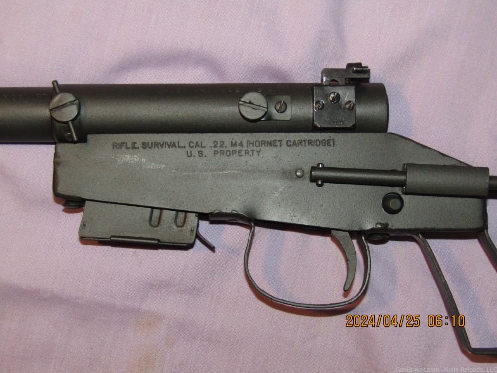 H&R, M4, 18 1/2 inch barrel, chambered for 22 K-Hornet, 4 shot magazine -img-6