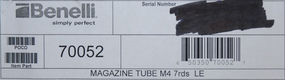Benelli M4 7 Shot Factory Mag Tube 70052-img-4