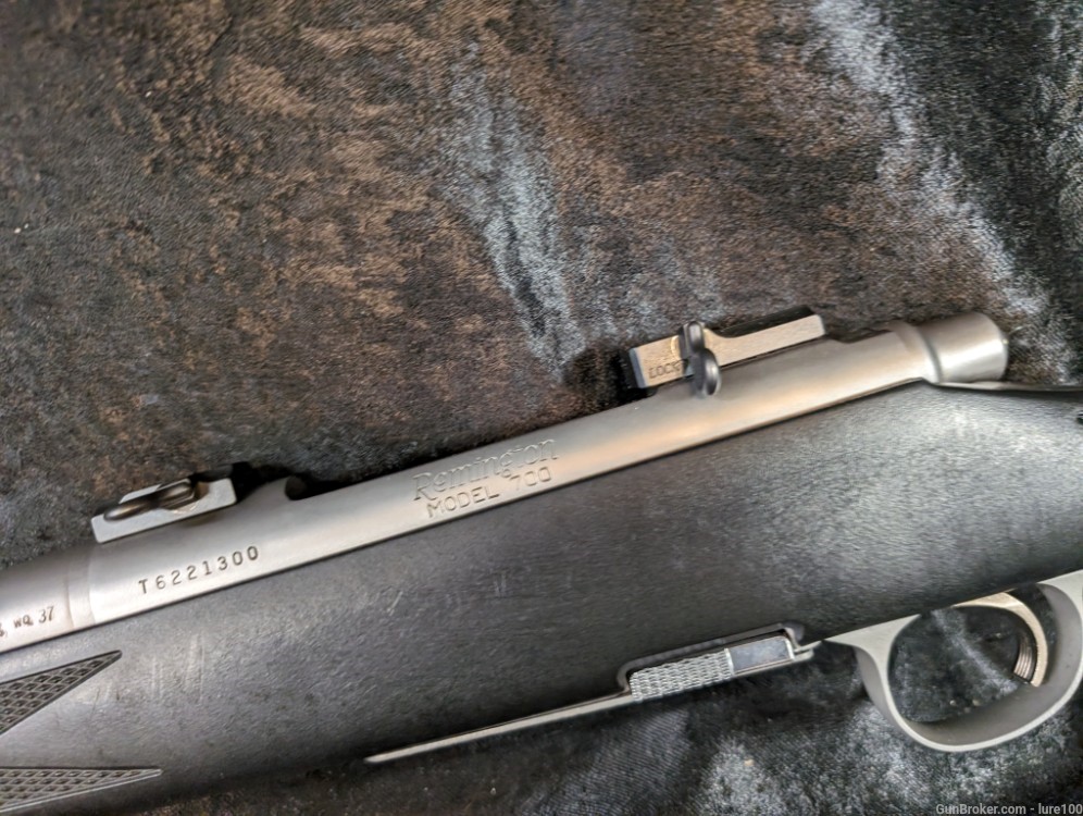 Remington 700 DM Stainless SS 338 Win Mag Detachable Mag Leupold w break -img-19