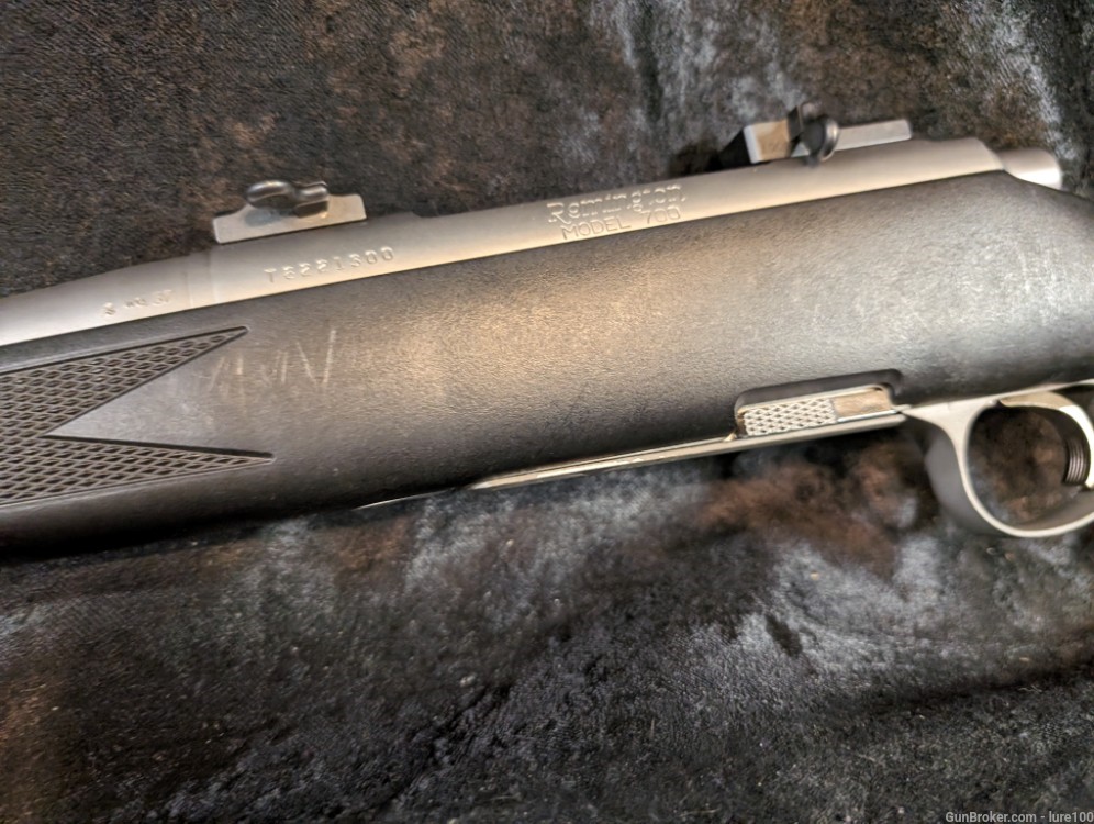 Remington 700 DM Stainless SS 338 Win Mag Detachable Mag Leupold w break -img-21
