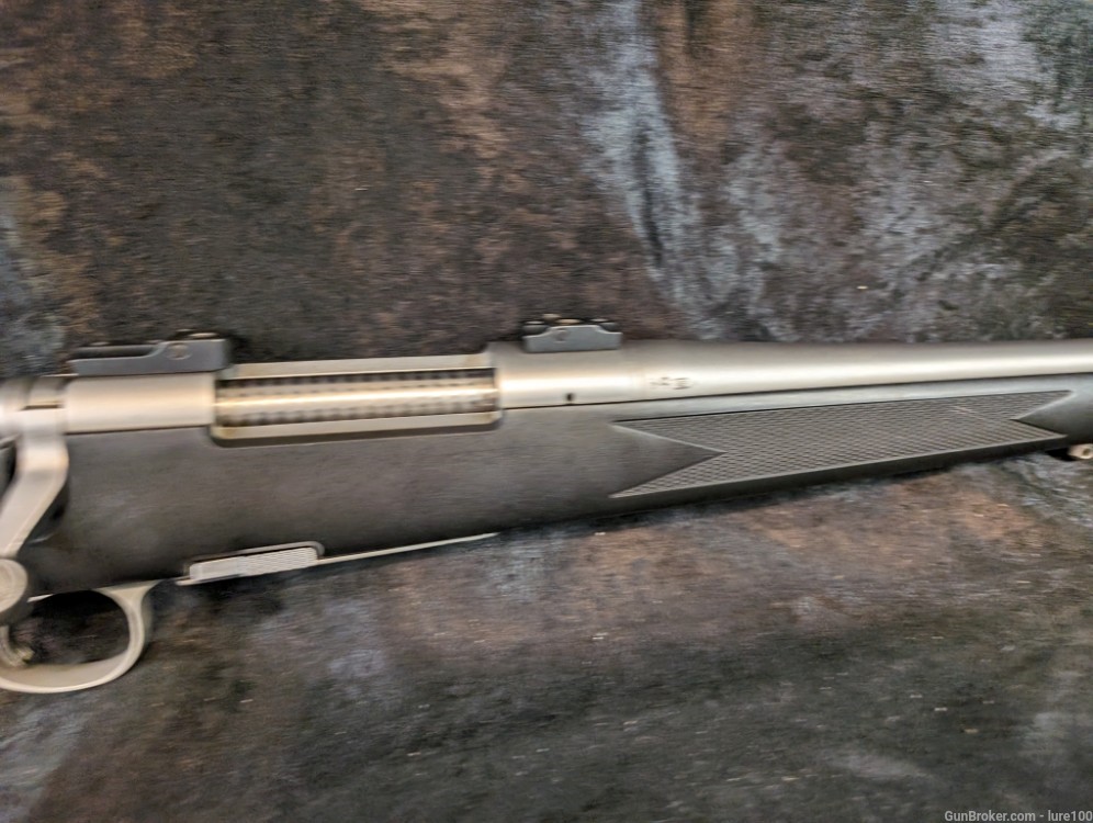 Remington 700 DM Stainless SS 338 Win Mag Detachable Mag Leupold w break -img-4