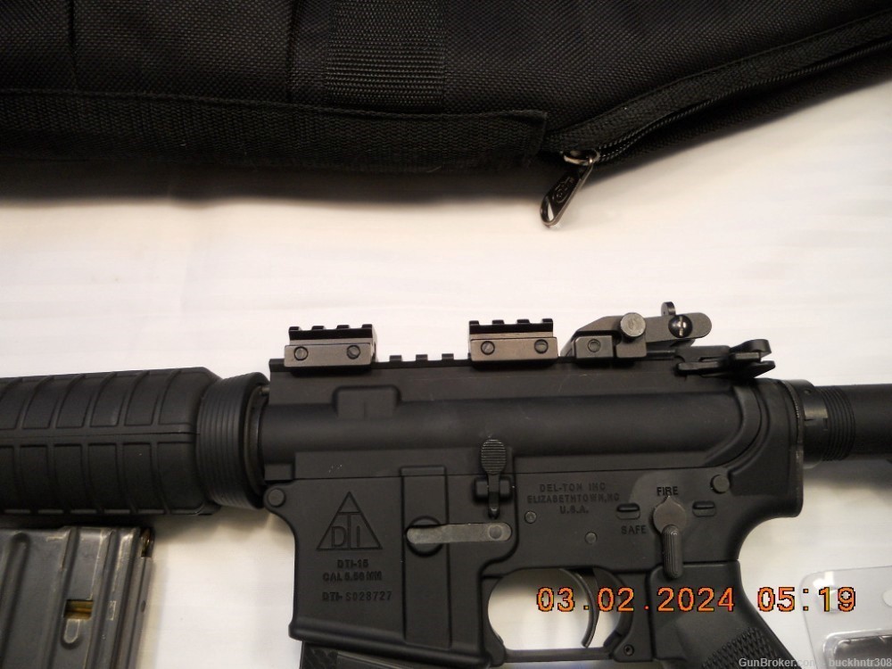 Del-Ton DTI-15 Carbine collapsible stock with accessories-img-11