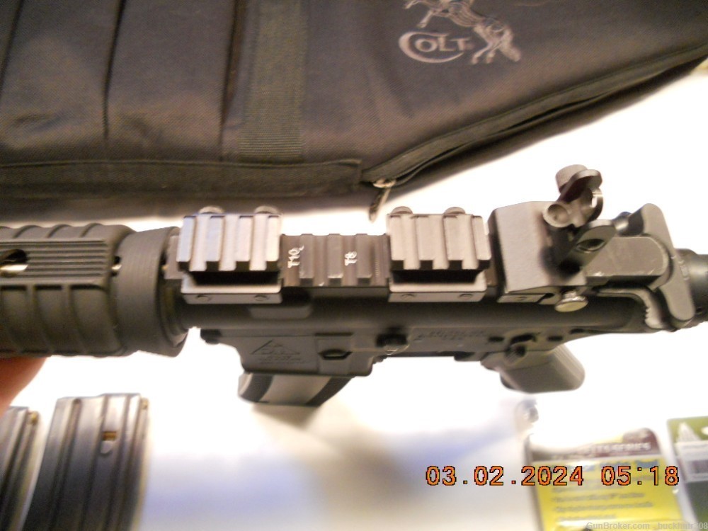 Del-Ton DTI-15 Carbine collapsible stock with accessories-img-9