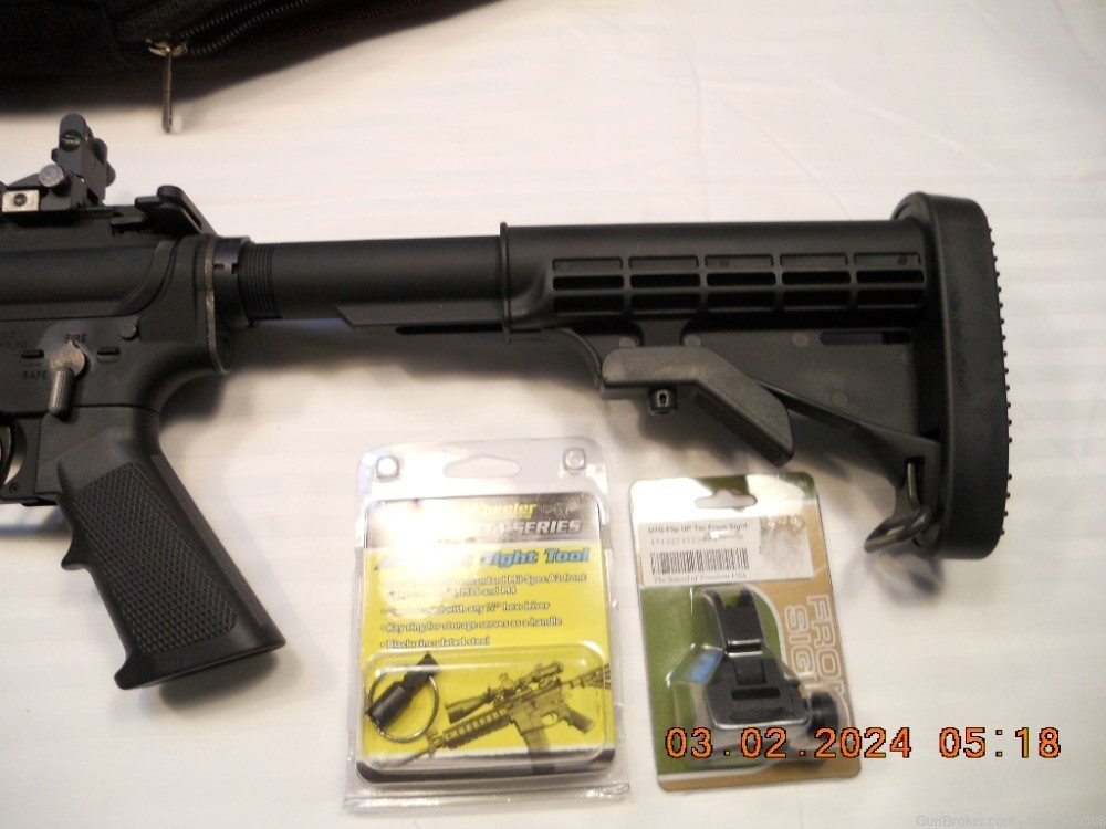 Del-Ton DTI-15 Carbine collapsible stock with accessories-img-5