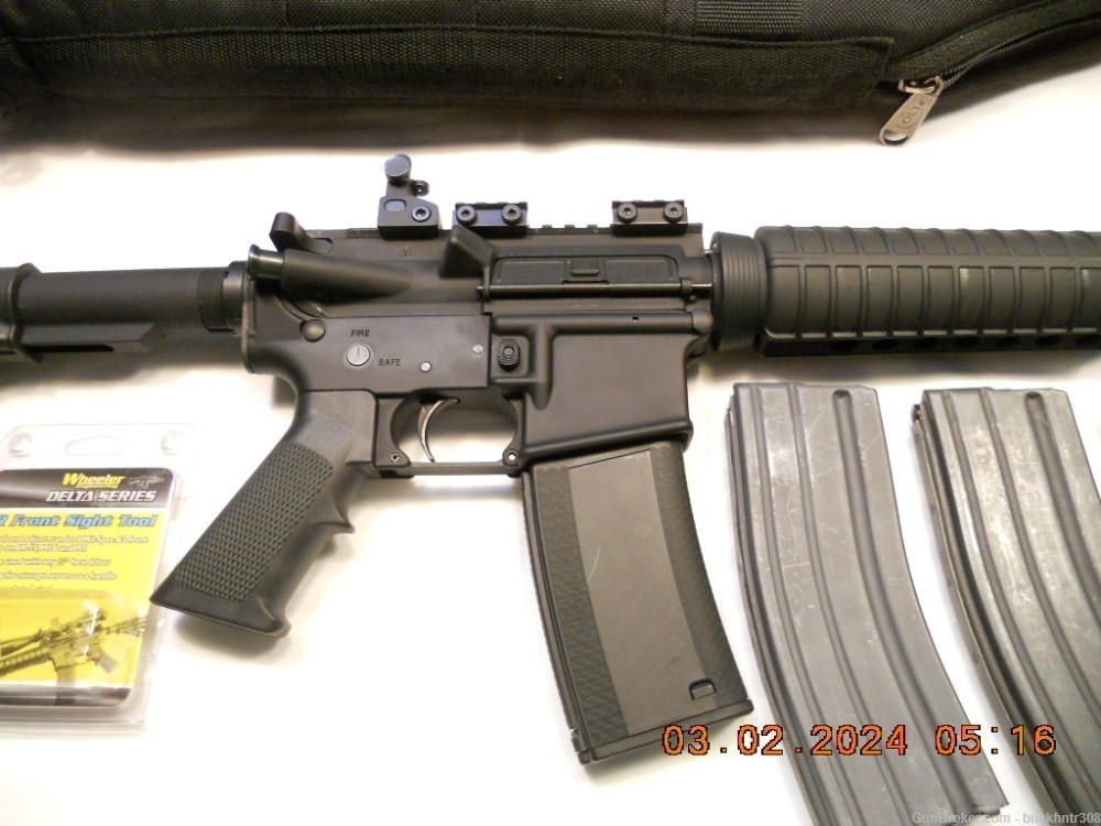 Del-Ton DTI-15 Carbine collapsible stock with accessories-img-2