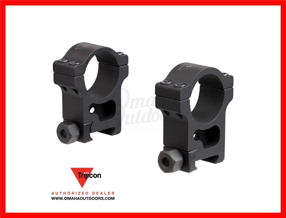 Trijicon TR106 30mm Extra High Scope Rings Aluminum AC22011-img-0