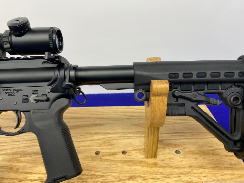 Spike's Tactical ST15 .300 Blackout Blk 16" *CLASSIC AR-15 STYLE RIFLE*    -img-13