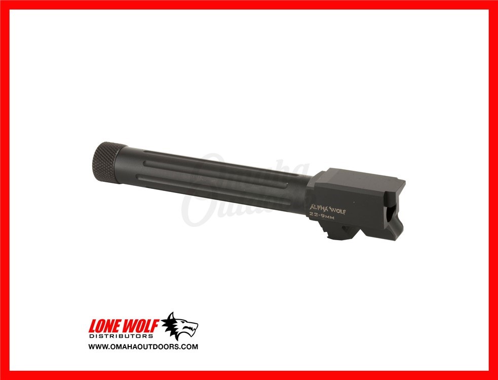 Lone Wolf AlphaWolf Glock 22 / 31 9mm Conversion Threaded Barrel AW-229TH-img-0