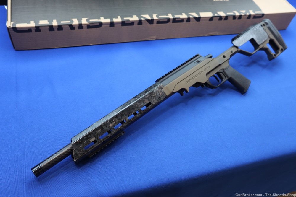 Christensen Arms MPR RIMFIRE Rifle 17HMR 16" Threaded Folder DESERT BROWN-img-35