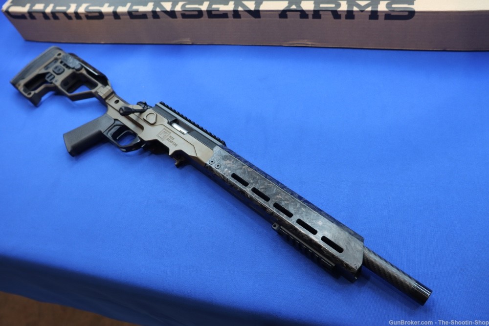 Christensen Arms MPR RIMFIRE Rifle 17HMR 16" Threaded Folder DESERT BROWN-img-34
