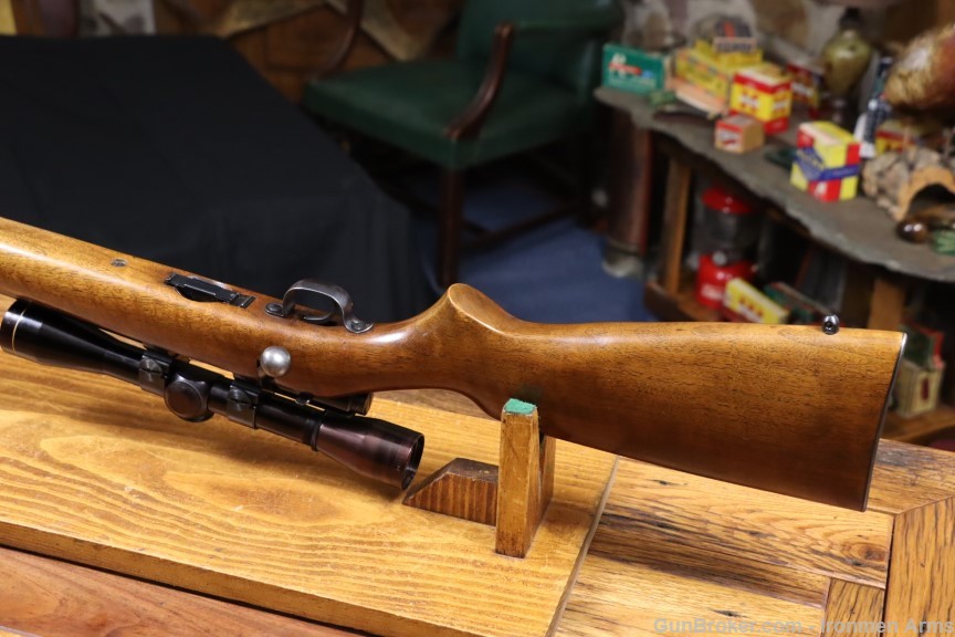 Excellent Winchester Model 43 22 Hornet Made 1951 Leupold Scope C&R -img-27