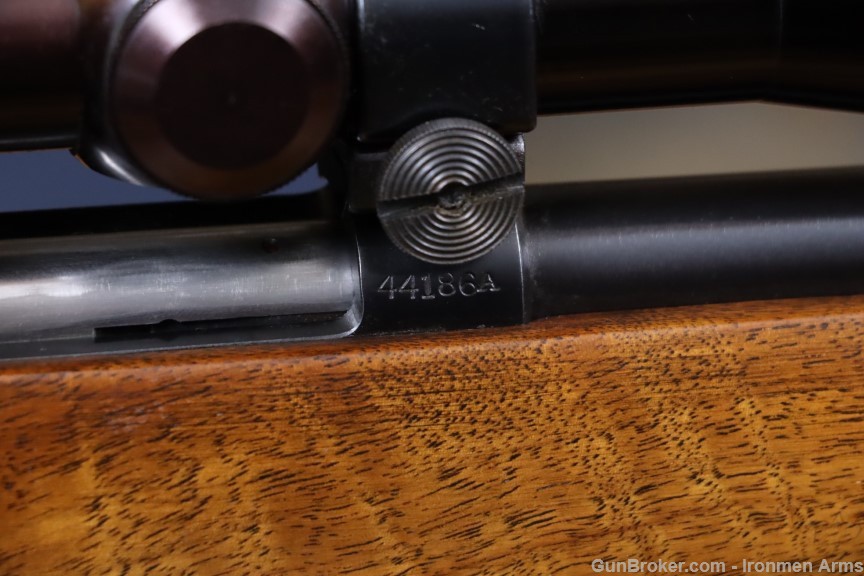 Excellent Winchester Model 43 22 Hornet Made 1951 Leupold Scope C&R -img-11