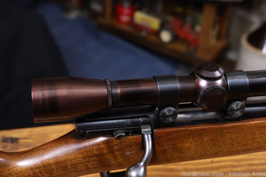 Excellent Winchester Model 43 22 Hornet Made 1951 Leupold Scope C&R -img-12