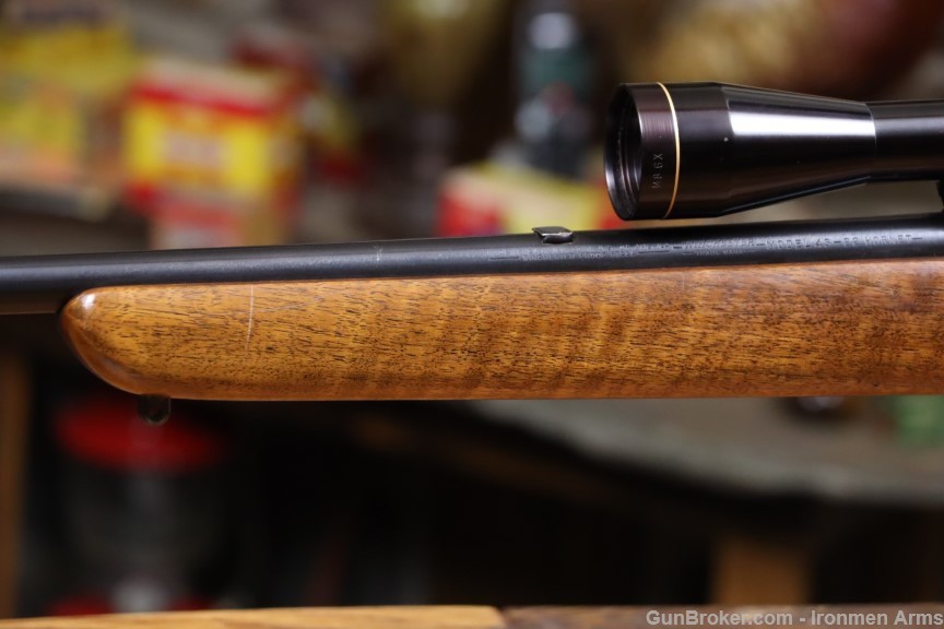 Excellent Winchester Model 43 22 Hornet Made 1951 Leupold Scope C&R -img-22