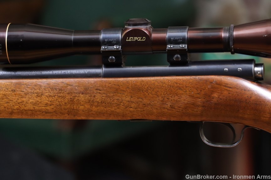 Excellent Winchester Model 43 22 Hornet Made 1951 Leupold Scope C&R -img-21