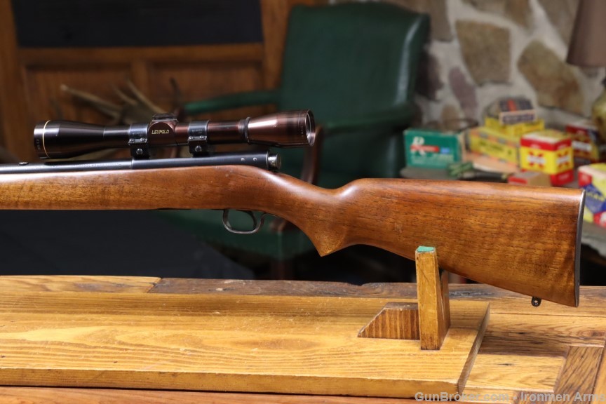 Excellent Winchester Model 43 22 Hornet Made 1951 Leupold Scope C&R -img-16