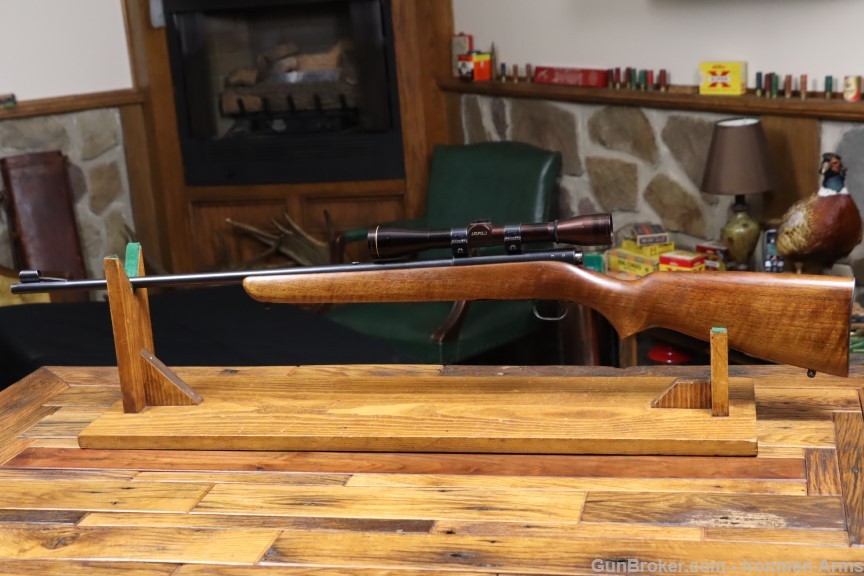 Excellent Winchester Model 43 22 Hornet Made 1951 Leupold Scope C&R -img-15