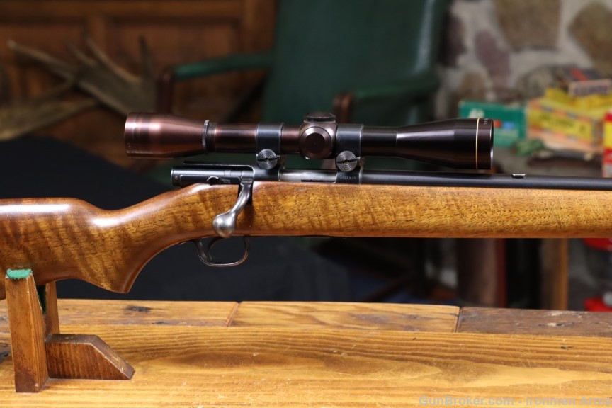 Excellent Winchester Model 43 22 Hornet Made 1951 Leupold Scope C&R -img-7