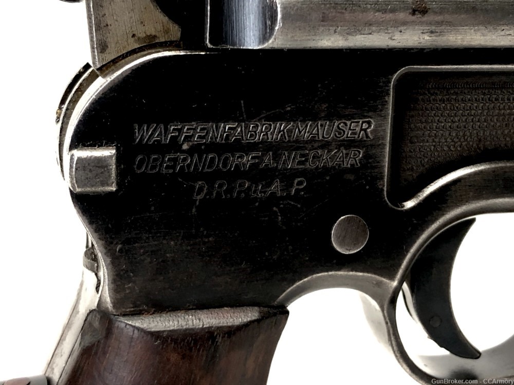 Mauser 1932 Schnellfeuer 7.63mm Pre May Dealer Sample Machine Pistol 712-img-9