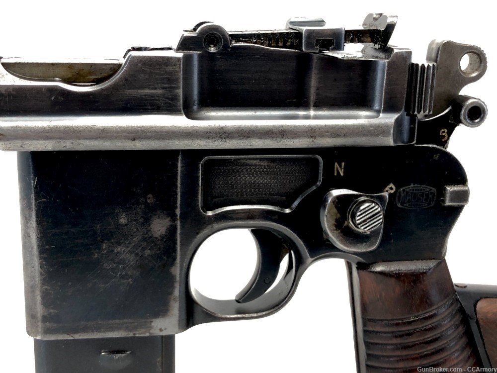 Mauser 1932 Schnellfeuer 7.63mm Pre May Dealer Sample Machine Pistol 712-img-14