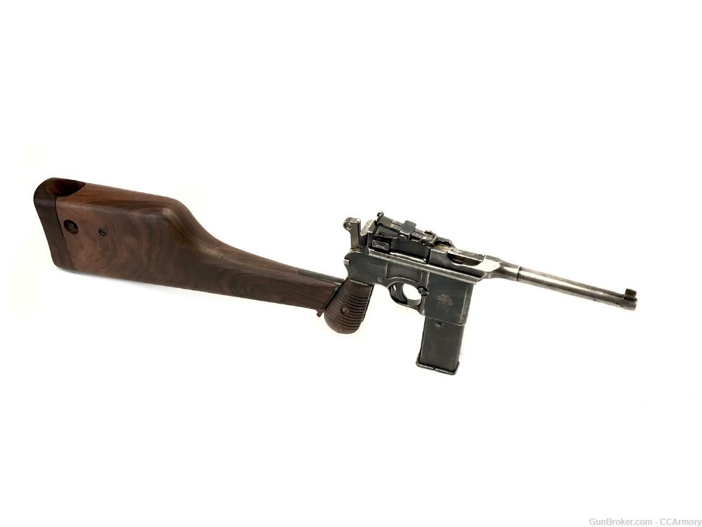 Mauser 1932 Schnellfeuer 7.63mm Pre May Dealer Sample Machine Pistol 712-img-2