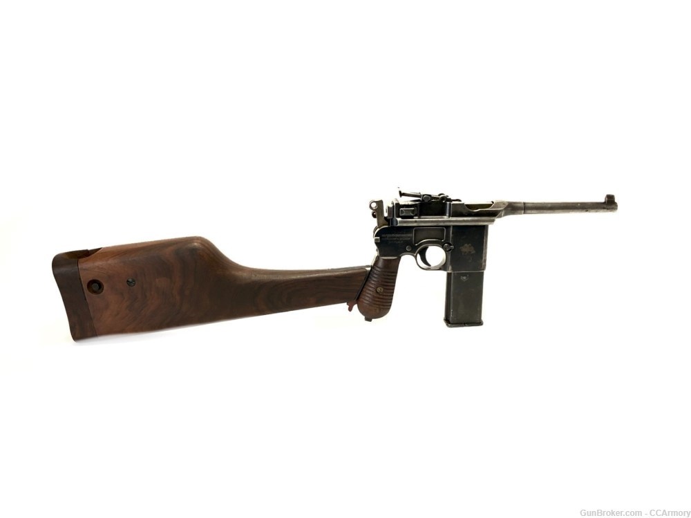 Mauser 1932 Schnellfeuer 7.63mm Pre May Dealer Sample Machine Pistol 712-img-1