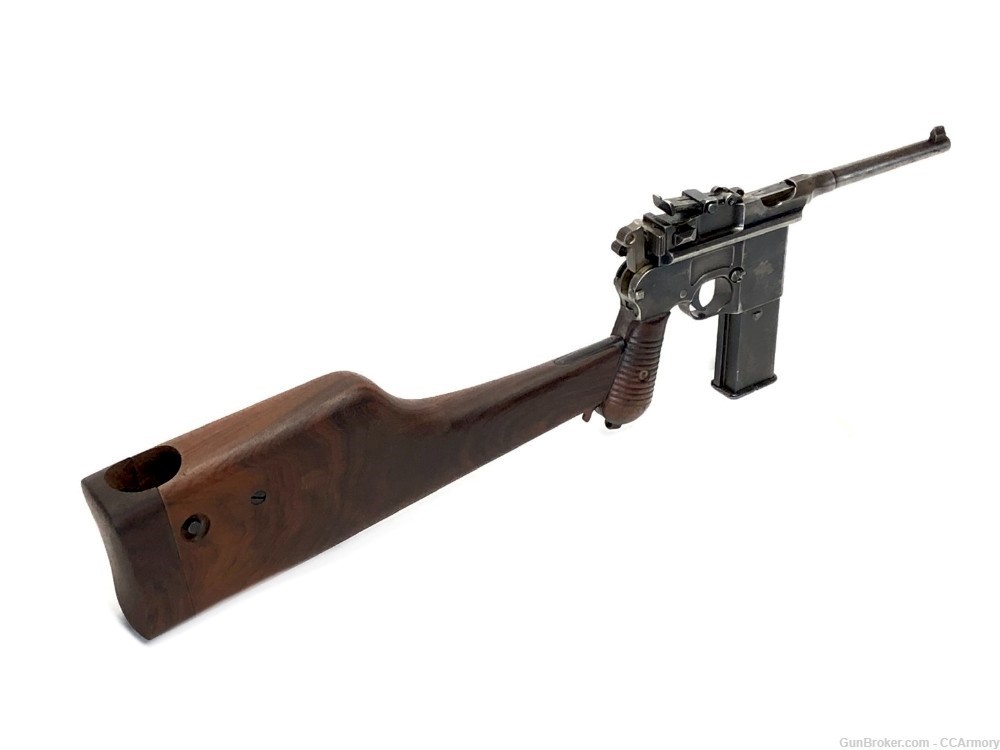 Mauser 1932 Schnellfeuer 7.63mm Pre May Dealer Sample Machine Pistol 712-img-3