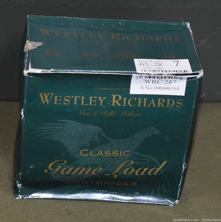 Westley Richards 12ga Shotgun Shells 2.5" 65mm-img-0