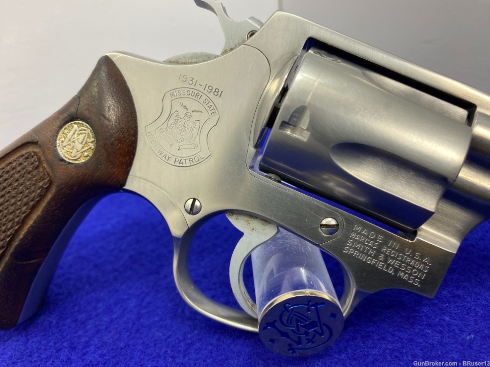 1981 Smith Wesson 60 .38 *MISSOURI HIGHWAY STATE PATROL 50th ANNIVERSARY*-img-19