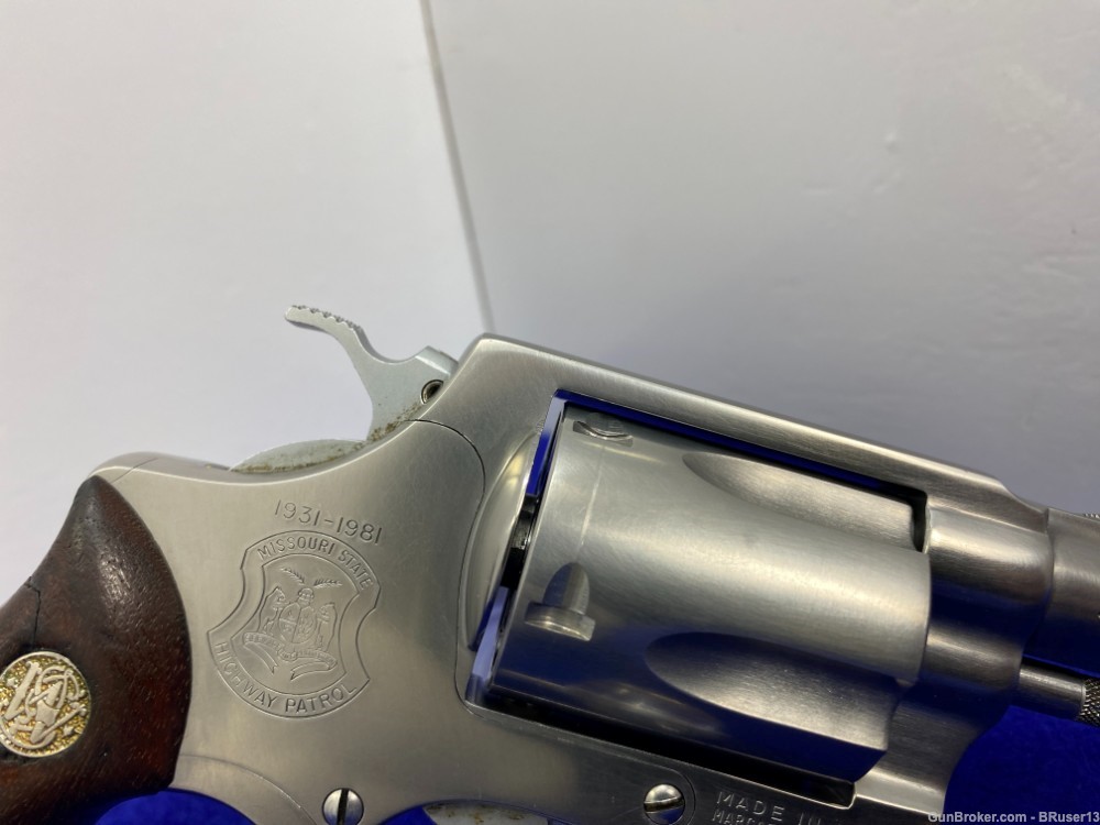 1981 Smith Wesson 60 .38 *MISSOURI HIGHWAY STATE PATROL 50th ANNIVERSARY*-img-23