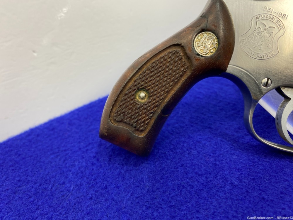 1981 Smith Wesson 60 .38 *MISSOURI HIGHWAY STATE PATROL 50th ANNIVERSARY*-img-16
