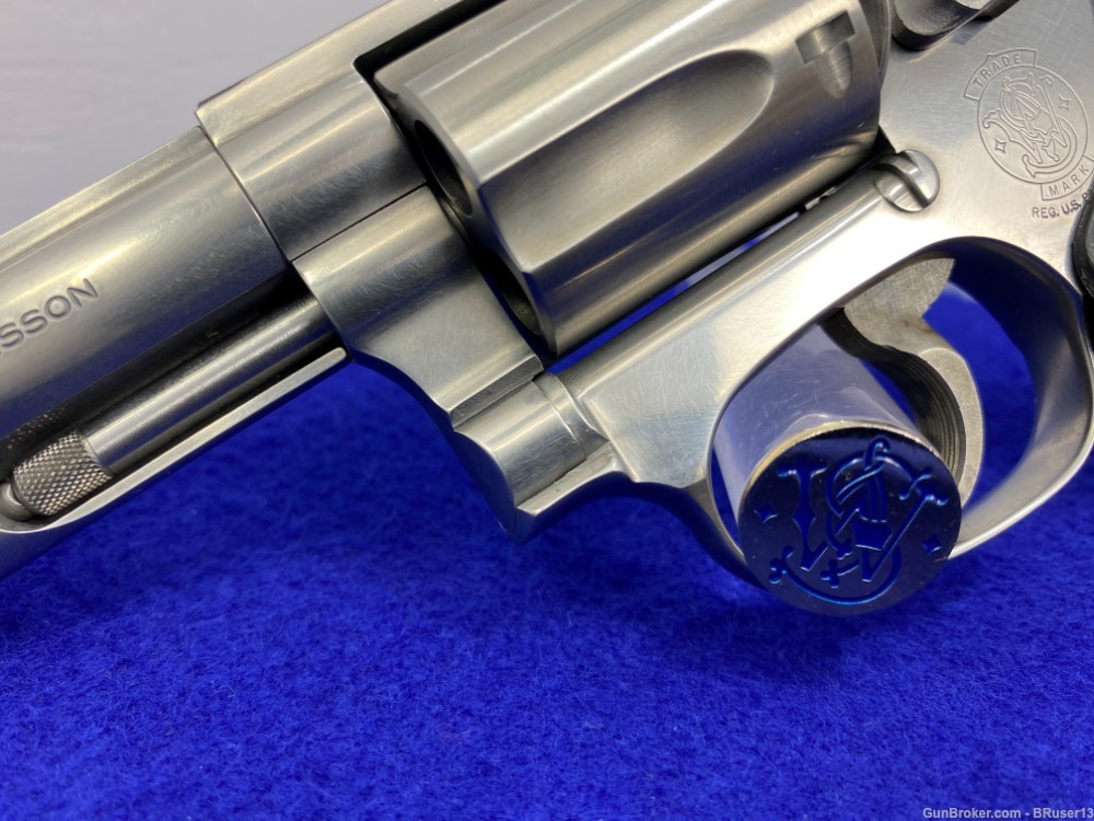 1994 Smith Wesson 60-4 .38 SS 3" *TIMELESS .38 CHIEFS SPECIAL STAINLESS*-img-9