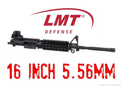 LMT 16" 1/7 5.56mm LIKE NEW Flat-Top Upper w/LMT Tactical Rear Sight