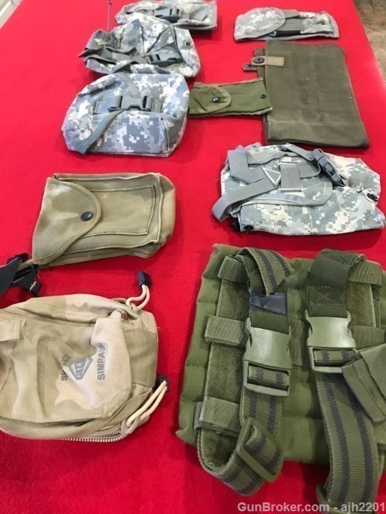 Bags U S Army ideal for ammo to the range. 10 bag lot-img-0