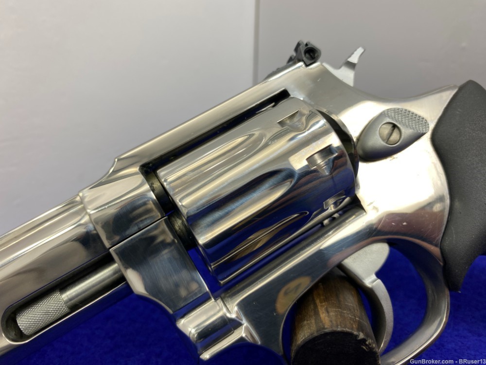 Taurus 94 .22 LR Stainless 4" *BEAUTIFUL BRIGHT STAINLESS* Excellent Piece-img-13